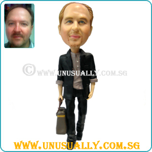 Custom 3D Caricature Trendy Guy Figurine